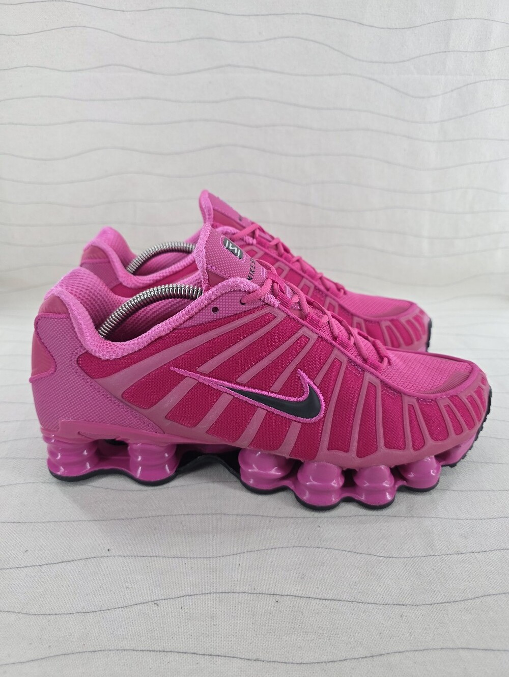 Nike Mens Nike Shox TL Desert Pink Athletic Sneakers Shoes IH1338-600 Size 9.5